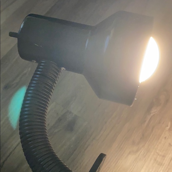 ✅ VINTAGE UL Pixar Clip-On Adjustable Neck Desk Reading Light Lamp Metal - Black - Picture 5 of 8